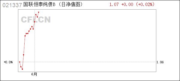 国联恒泰纯债B (021337): 国联恒泰纯债债券型证券投资基金(B类份额)基金产品资料概要更新
